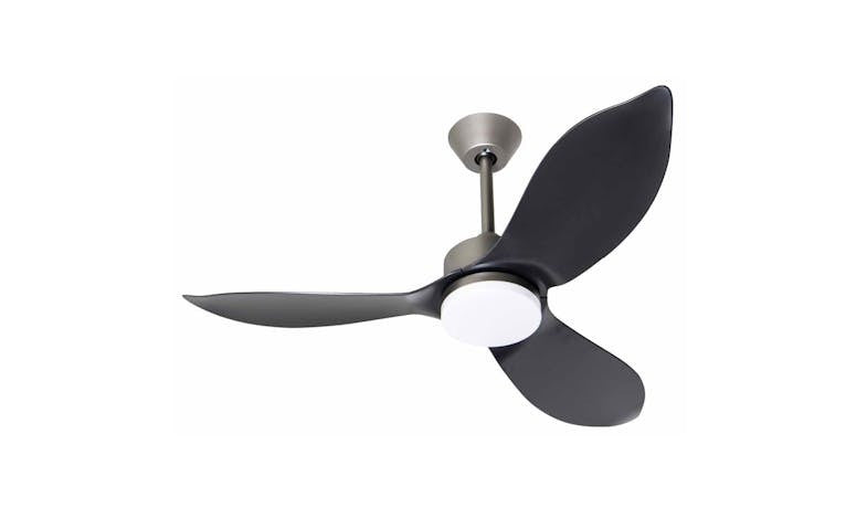 MISTRAL Space36-BK/GY 36" Space36 3 Blades Ceiling Fan - Black/Grey