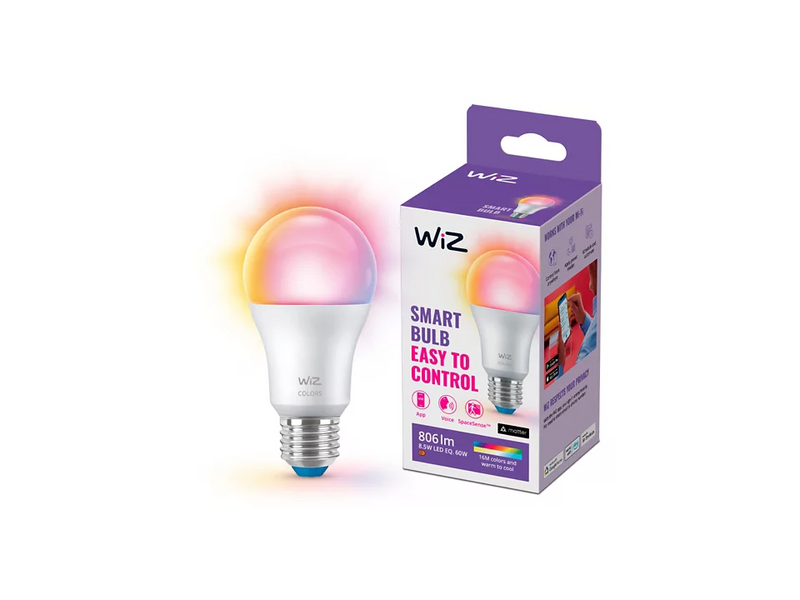 WiZ 9W LED BULB A60 E27 COLOR