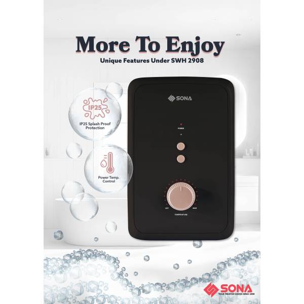 SONA SWH 2908 Instantaneous Water Heater