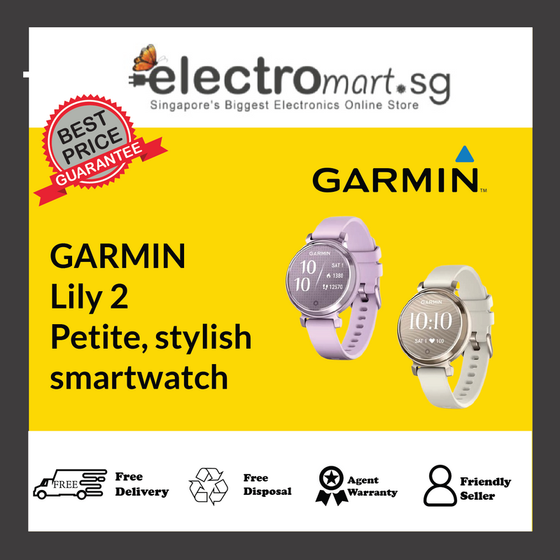 GARMIN Lily 2 Petite, stylish smartwatch