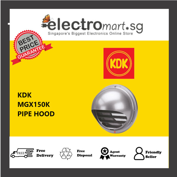 KDK MGX150K      PIPE HOOD