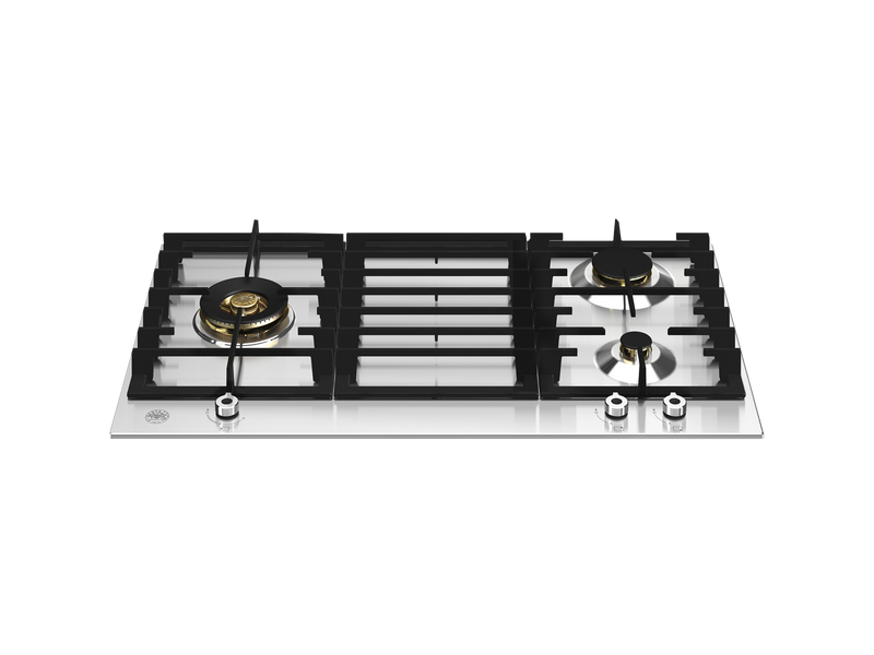 Bertazzoni P903LPROX   90 cm Gas hob, 3 burners - Stainless Steel