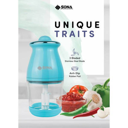 SONA SFC 3080 Glass Food Chopper