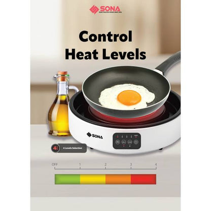 SONA SIC 3318 2-in-1 Infrared Ceramic Cooker Grill