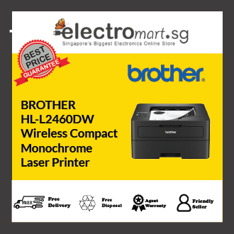 BROTHER HL-L2460DW Wireless Compact  Monochrome Laser Printer