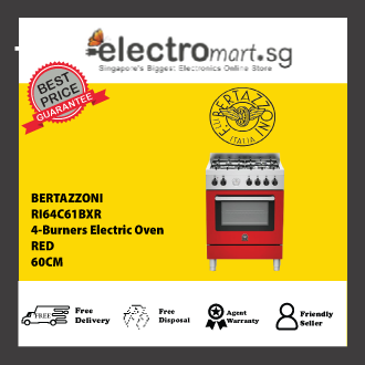 BERTAZZONI RI64C61BX 60CM STANDING COOKER (STAINLESS STEEL)