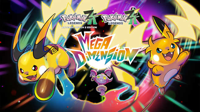 Nintendo Pokemon Legends Z-A Mega Dimension DL Code In Box