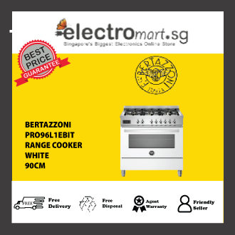 Bertazzoni PRO96L1EBIT Professional 90cm Freestanding Range Cooker - White