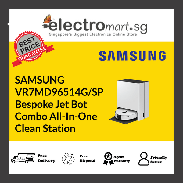 SAMSUNG VR7MD96514G/SP Bespoke Jet Bot  Combo All-In-One Clean Station