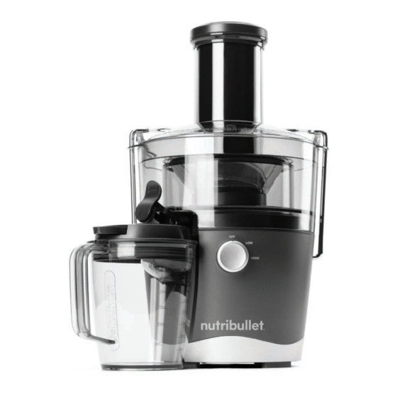 Nutribullet NBJ100G Juicer, Cold Juicer, Fruit and Vegetable Extractor, Fruit Juicer, Daily Use, Easy to Clean, 1.5 L Pulp Container, Black