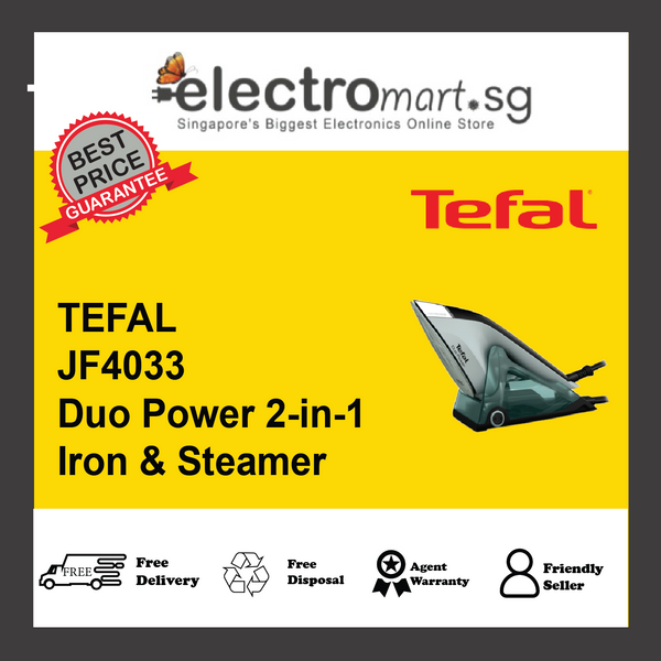 TEFAL JF4033 Duo Power 2-in-1 Iron & Steamer