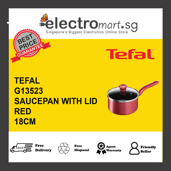 TEFAL G13523 SO CHEF INDUCTION Saucepan 18cm with lid