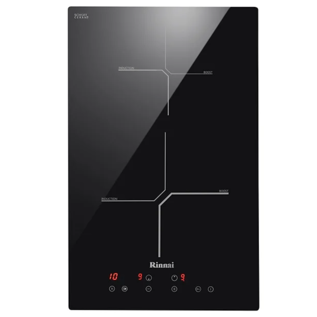 RINNAI RB-3012H-CB 2-ZONE INDUCTION HOB 30cm