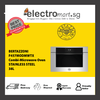 Bertazzoni F457MODMWTX Combi-Microwave Oven - Stainless Steel, 38L