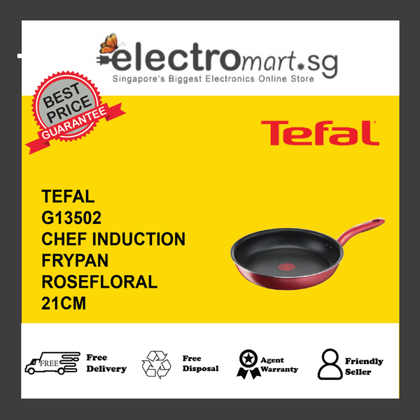 TEFAL G13502 CHEF Induction Frypan 21 cm