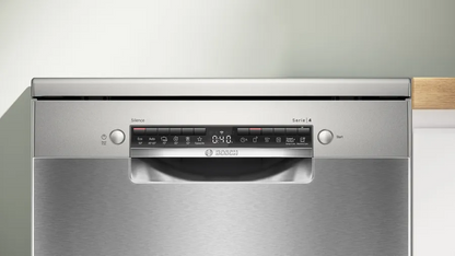 BOSCH SMS4HMI07E Series 4 Bosch Free-standing dishwasher 60 cm Brushed steel anti-fingerprint