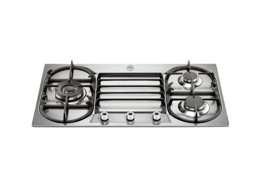 Bertazzoni P9501PROXE 3 Aluminium Burners Built-in Gas Hob - Stainless Steel