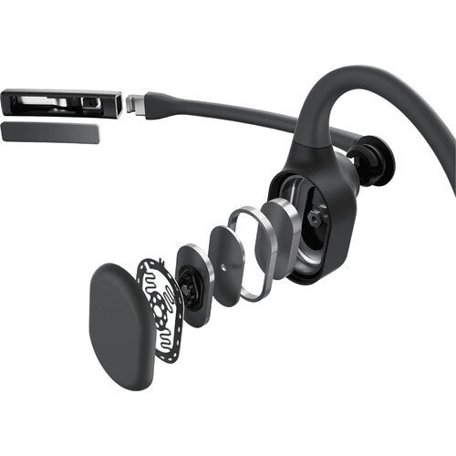 SHOKZ C110-AN-BK Conduction Wireless Open Ear Headset with SHOKZ C110-AN-BK Conduction Wireless Open Ear Headset with USB-A Dongle  -A Dongle