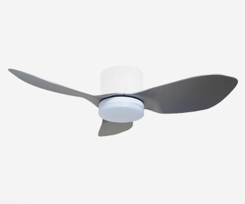 MISTRAL Solar36-GY/WH  DC CEILING FAN, GRAY- WHITE,. 36”