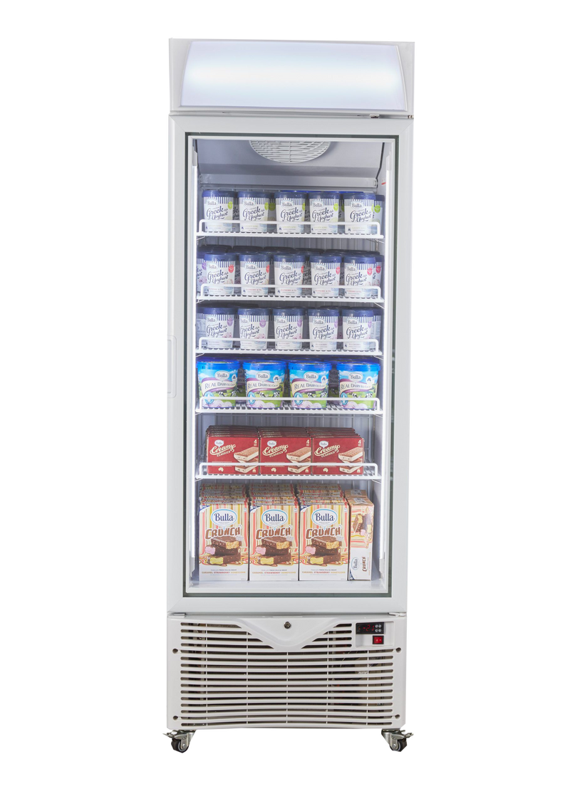 KADEKA KSF-450W 430L 1 DOOR UPRIGHT SHOWCASE FREEZER