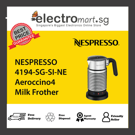 NESPRESSO 4194-SG-SI-NE Aeroccino4 Milk Frother