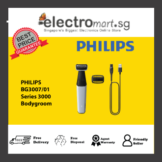 PHILIPS BG300701 Body groom series 3000 Showerproof groin and body trimmer
