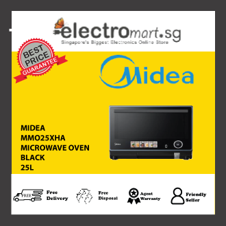 Midea MMO25XHA 25L Microwave Oven - Black