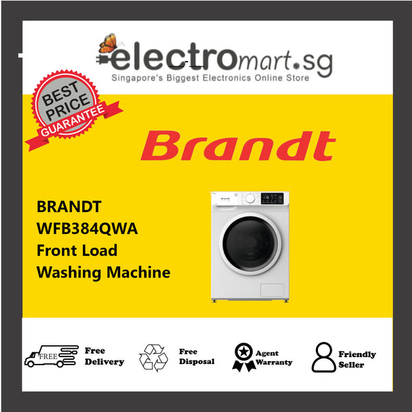 BRANDT WFB384QWA  Front Load Washing Machine