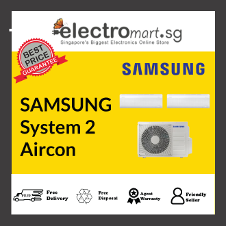 SAMSUNG SYSTEM 2 AIRCON AJ045DCJ2KFSP/1XAJ012DBAPKFSP/1XAJ018DBAPKFSP 1X12000 & 1X18000 BTU