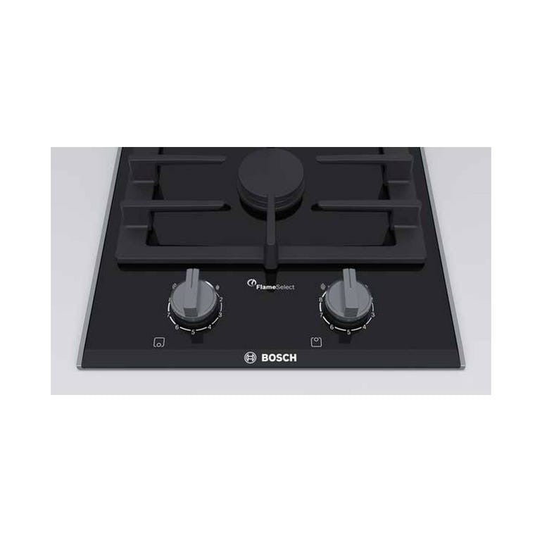 BOSCH PRB 3A6B70K Series 8 Domino gas  hob 30 cm Ceramic, Black