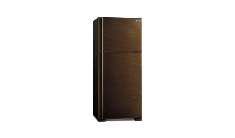 Mitsubishi MR-F62EX-BRW-P 501L 2-Door Fridge - Brown