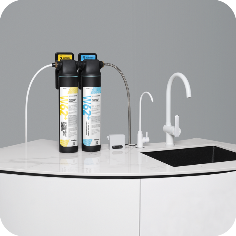 NOVITA W62 15” Undersink Filtration System