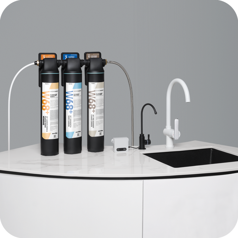 NOVITA W68 20” Under sink Filtration System