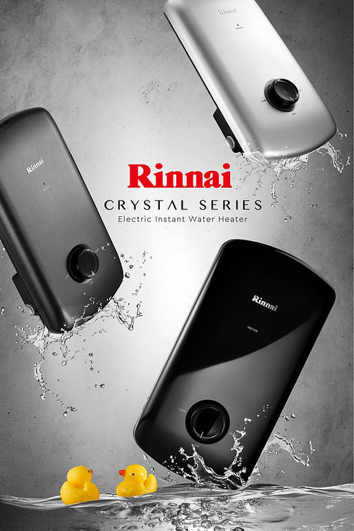 RINNAI REI-B330DP Crystal Series Handheld Shower (With Pump)