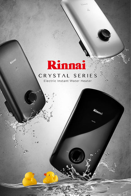 RINNAI REI-B330DP Crystal Series Handheld Shower (With Pump)