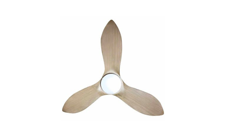 MISTRAL Space36-WD/WH Ceiling Fan-36", 45W White/Wood