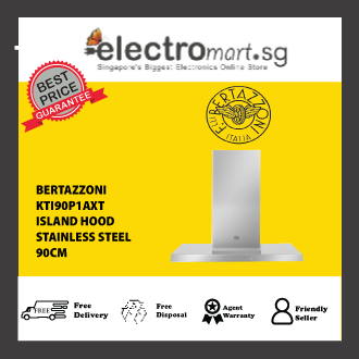 Bertazzoni KTI90P1AXT - 90cm Stainless Steel Island Hood