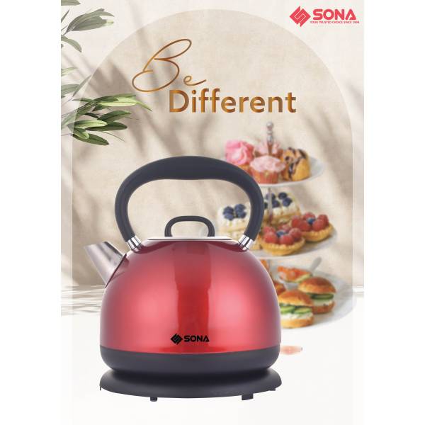 SONA SSK 5099 304 Stainless Steel Kettle 1.7L
