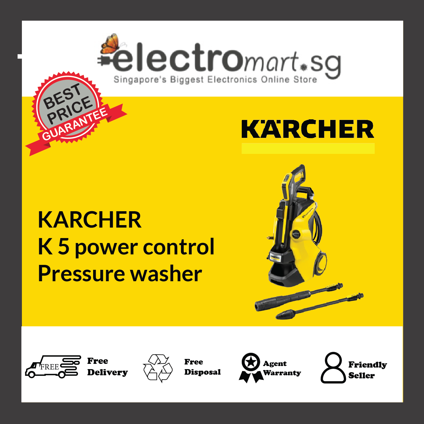 KARCHER K 5 power control Pressure washer