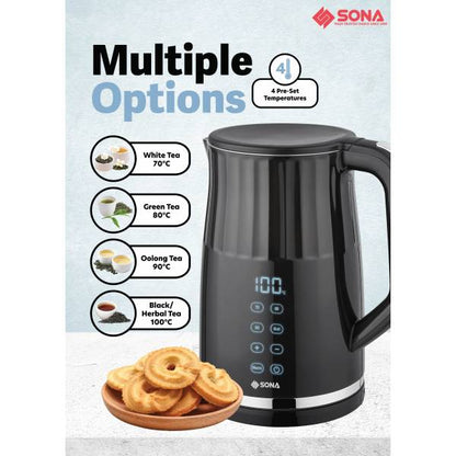 SONA SDK 5124 Digital Double Layer Kettle 1.7L