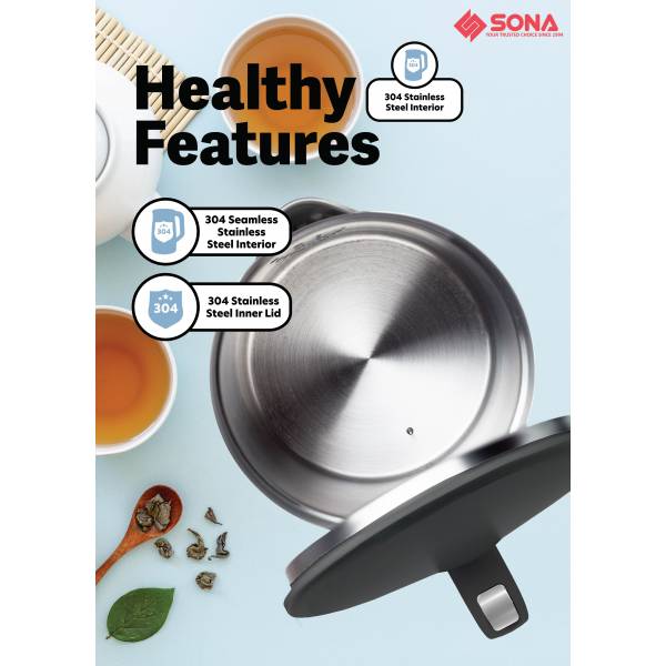 SONA SDK 5124 Digital Double Layer Kettle 1.7L