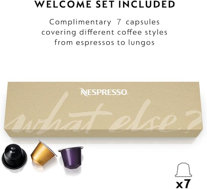 NESPRESSO D30-BK-COFFEE Essenza Mini Coffee Bundle