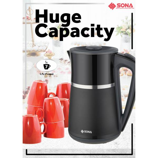 SONA SDK 5219 Double Layer Kettle 1.7L