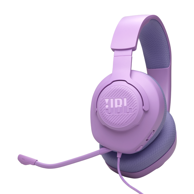 JBL QUANTUM 100M2 BLACK WIRED GAMING HEADSET, BLACK/CYAN/WHITE/PURPLE