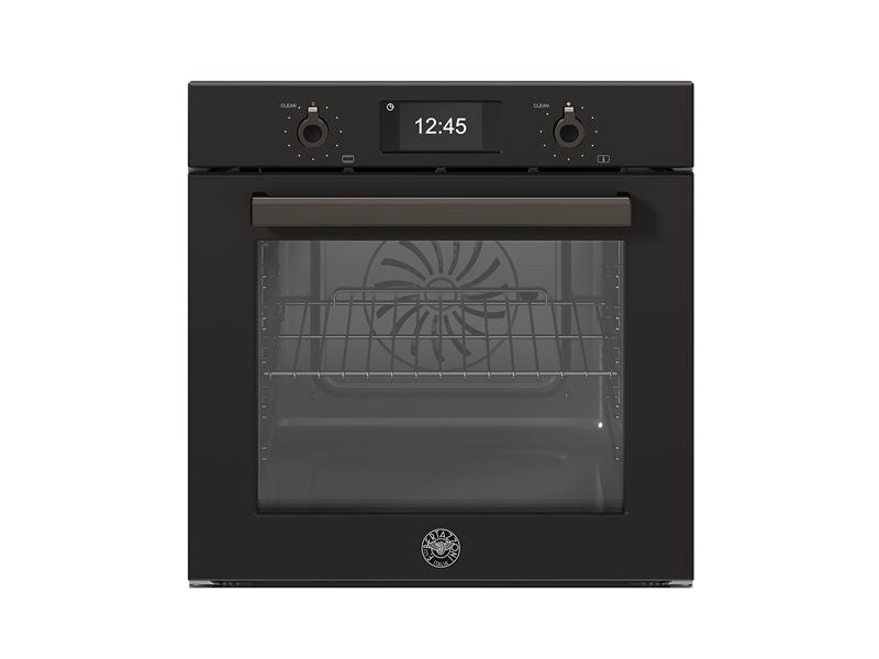 Bertazzoni F6011PROVPTN BERTAZZONI PROFESSIONAL SERIES 60CM SINGLE PYRO OVEN WITH TFT DISPLAY AND TOTAL STEAM