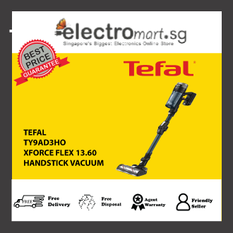 TEFAL TY9AD3HO XFORCE FLEX 13.60 HANDSTICK VACUUM