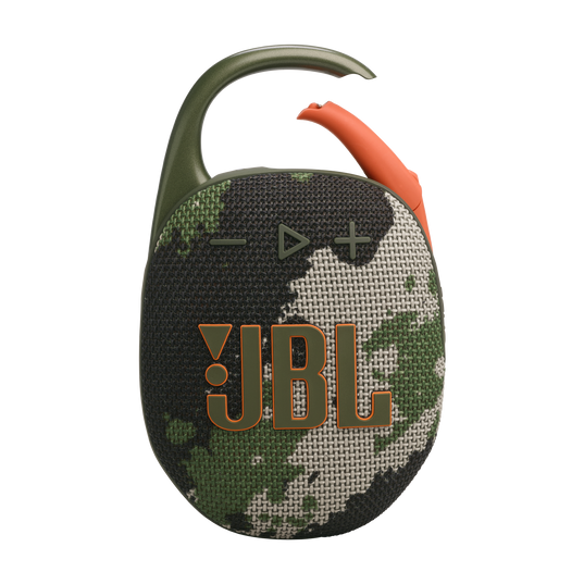 JBL CLIP 5 Ultra-Portable, Waterproof & Dustproof Bluetooth Speaker, Big Pro Sound with Punchy bass, Integrated Carabiner, Up to 12 Hours of Play