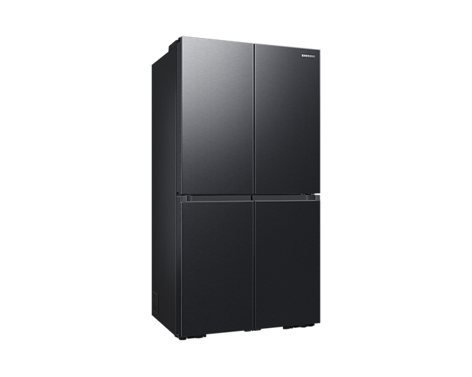 Samsung RF59C7004B1/SS 649L 4-Door Fridge - Black