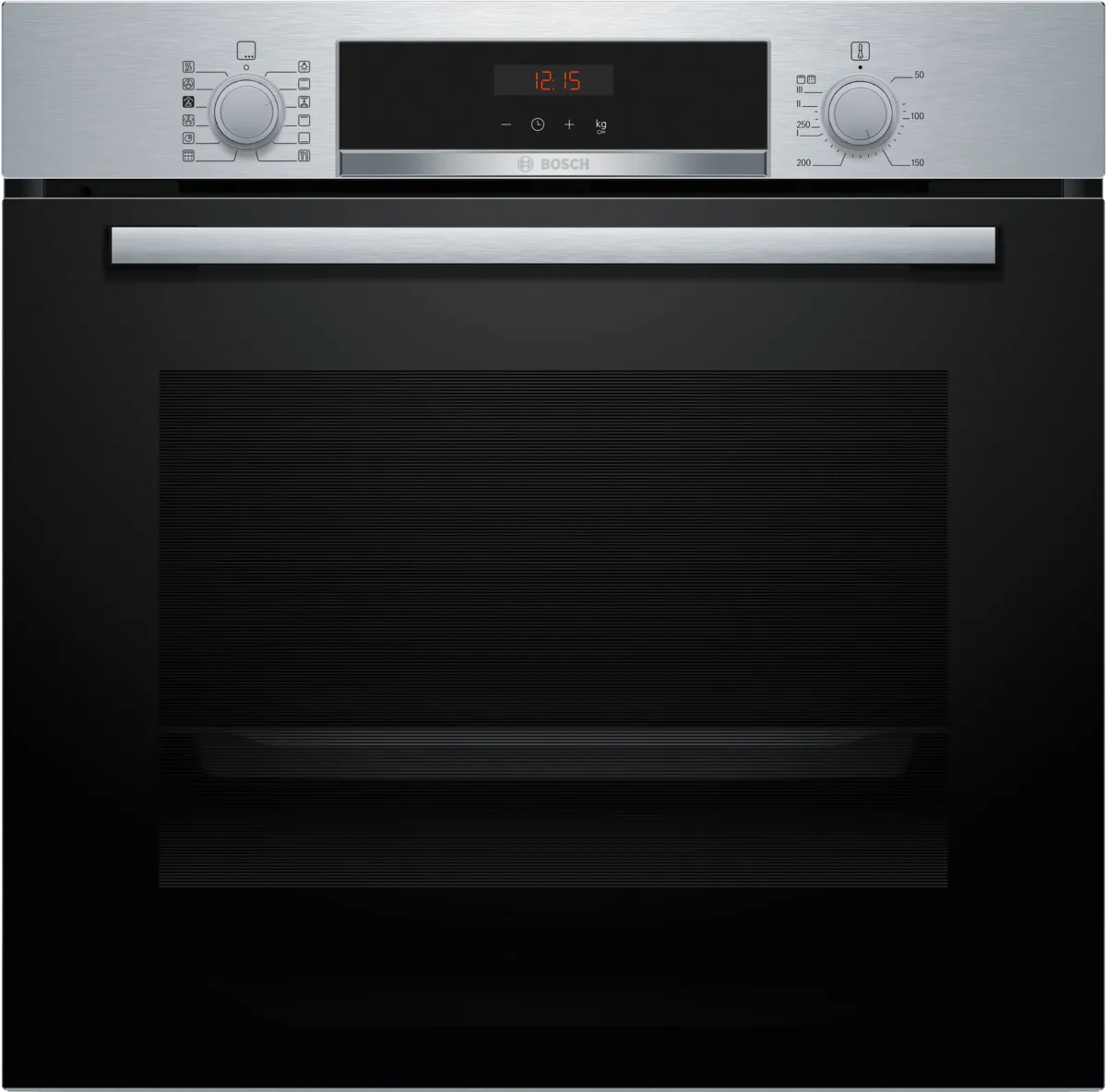 BOSCH HQA574BS3B Series 4 Pyrolytic Multifunction Single Oven – STAINLESS STEEL