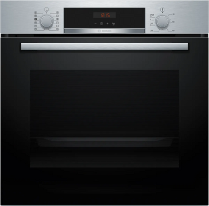 BOSCH HQA574BS3B Series 4 Pyrolytic Multifunction Single Oven – STAINLESS STEEL